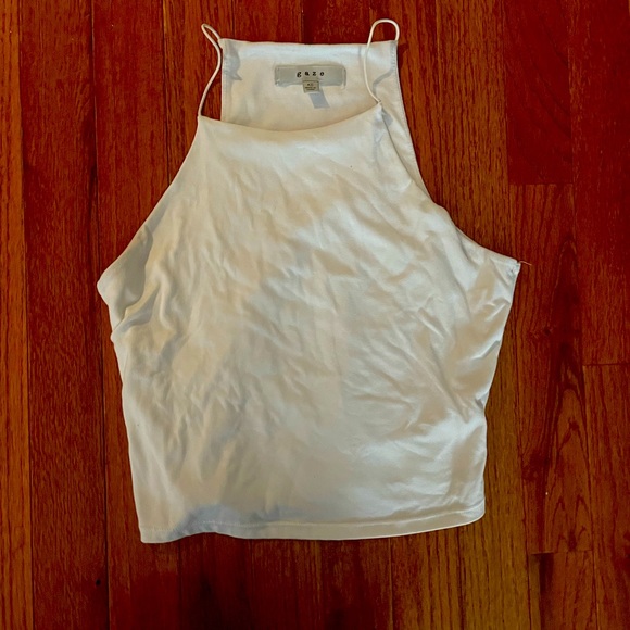 gaze Tops - “Gaze” tank top in white!